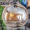 Koyoto Lampadario a sospensione, Lampada a sfera, Lampada a sospensione 45 cm Ambrato, Chiaro, 5-Luci