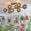 Koyoto Plafoniera, Lampada a sfera Blu, Oro, Verde, 8-Luci