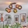 Koyoto Plafoniera, Lampada a sfera Blu, Verde, Ramato, 6-Luci