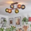 Koyoto Plafoniera, Lampada a sfera Blu, Verde, Ramato, 6-Luci