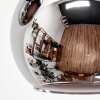 Koyoto Plafoniera, Lampada a sfera Cromo, Grigio fumo, 8-Luci