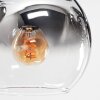 Koyoto Plafoniera, Lampada a sfera Chiaro, Grigio fumo, 10-Luci