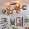 Koyoto Plafoniera, Lampada a sfera Blu, Oro, Verde, Chiaro, 8-Luci