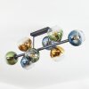 Koyoto Plafoniera, Lampada a sfera Blu, Oro, Verde, Chiaro, 8-Luci