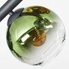 Koyoto Plafoniera, Lampada a sfera Blu, Oro, Verde, Chiaro, 10-Luci