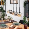 Ripoll Lampadario a sospensione, Lampada a sfera, Lampada a sospensione Écru, Nero, 5-Luci