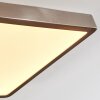 Finsrud Illuminazione bagno, Plafoniera, Panel LED Nichel opaco, 1-Luce