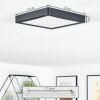 Finsrud Illuminazione bagno, Plafoniera, Panel LED Nero, 1-Luce