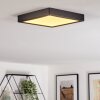 Finsrud Illuminazione bagno, Plafoniera, Panel LED Nero, 1-Luce