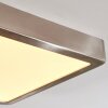 Finsrud Illuminazione bagno, Plafoniera, Panel LED Nichel opaco, 1-Luce