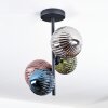 Chehalis Plafoniera, Lampada a sfera Blu, Verde, Ramato, Grigio fumo, 4-Luci