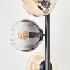 Koyoto Lampada a sfera, Lampada da terra Ambrato, Chiaro, Grigio fumo, 5-Luci