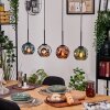 Ripoll Lampadario a sospensione, Lampada a sfera, Lampada a sospensione Écru, Nero, 4-Luci