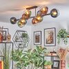 Koyoto Plafoniera, Lampada a sfera Blu, Verde, Chiaro, Ramato, 10-Luci