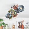 Koyoto Plafoniera, Lampada a sfera Blu, Verde, Chiaro, Ramato, 10-Luci