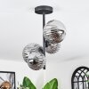 Chehalis Plafoniera, Lampada a sfera Grigio fumo, 4-Luci