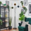 Koyoto Lampada a sfera, Lampada da terra Blu, Oro, Verde, 3-Luci