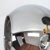 Koyoto Plafoniera, Lampada a sfera Oro, Nero, 3-Luci