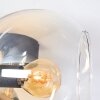 Koyoto Plafoniera, Lampada a sfera Oro, Nero, 3-Luci