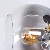 Koyoto Plafoniera, Lampada a sfera Oro, Nero, 3-Luci