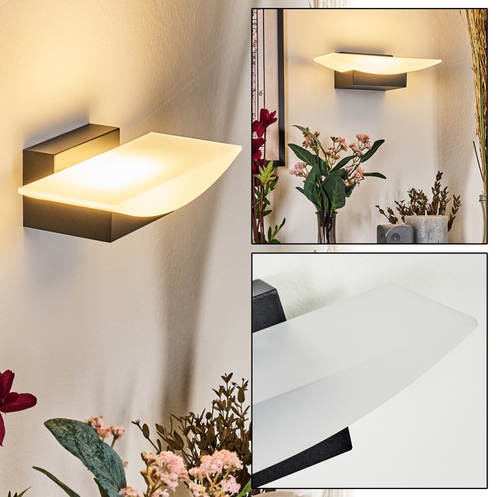 Malen Applique LED Nero, 1-Luce main product photo