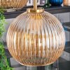 Koyoto Lampadario a sospensione, Lampada a sfera, Lampada a sospensione Oro, Nero, 5-Luci