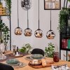 Ripoll Lampadario a sospensione, Lampada a sfera, Lampada a sospensione Écru, Nero, 4-Luci