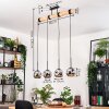Ripoll Lampadario a sospensione, Lampada a sfera, Lampada a sospensione Écru, Nero, 4-Luci