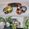 Koyoto Plafoniera, Lampada a sfera Blu, Verde, Ramato, 4-Luci