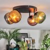 Koyoto Plafoniera, Lampada a sfera Blu, Oro, Verde, Ramato, 4-Luci
