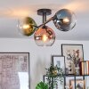 Koyoto Plafoniera, Lampada a sfera Blu, Verde, Chiaro, Ramato, 3-Luci