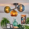 Koyoto Plafoniera, Lampada a sfera Blu, Oro, Verde, 3-Luci