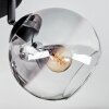 Koyoto Plafoniera, Lampada a sfera Chiaro, Grigio fumo, 4-Luci