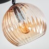 Koyoto Plafoniera, Lampada a sfera Ambrato, 4-Luci