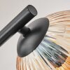 Koyoto Plafoniera, Lampada a sfera Ambrato, Chiaro, Grigio fumo, 3-Luci