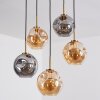Ripoll Lampadario a sospensione, Lampada a sfera, Lampada a sospensione Oro, Nero, 5-Luci