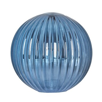 Paralume in vetro  Chehalis Vetro di ricambio, pezzo di ricambio 12 cm Blu