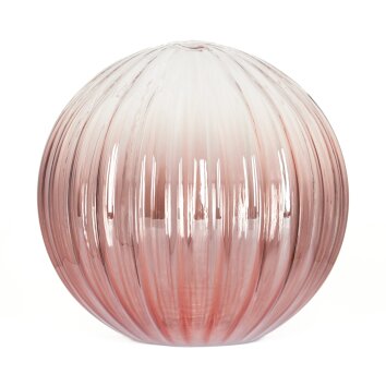 Paralume in vetro  Chehalis Vetro di ricambio, pezzo di ricambio 10 cm Chiaro, Ramato