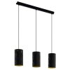 Illuminazione Eglo RONSECCO Oro, Nero