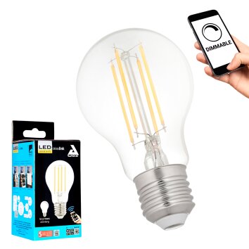 Illuminazione Eglo E27 LED 6 Watt bianco caldo dimmerabile 806 Lumen