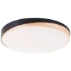 Illuminazione Brilliant Baarlo Plafoniera LED Nero, 1-Luce, Telecomando