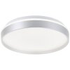 Illuminazione Brilliant Britt Plafoniera LED Bianco, 1-Luce, Telecomando