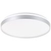 Illuminazione Brilliant Britt Plafoniera LED Bianco, 1-Luce, Telecomando