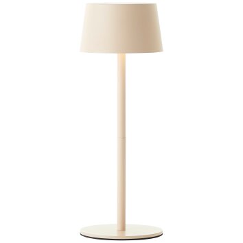 Illuminazione Brilliant Jona Lampada da tavolo LED Beige, 1-Luce