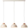 Illuminazione Brilliant Nalam Lampada a sospensione Beige, 3-Luci
