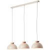 Illuminazione Brilliant Nalam Lampada a sospensione Beige, 3-Luci