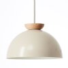 Illuminazione Brilliant Nalam Lampada a sospensione Beige, 3-Luci