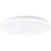 Illuminazione Brilliant Troba Plafoniera LED Bianco, 1-Luce, Telecomando