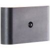 Illuminazione Brilliant Xino Lampada da parete per esterno LED Nero, 1-Luce