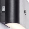 Illuminazione Brilliant Xino Lampada da parete per esterno LED Nero, 1-Luce
